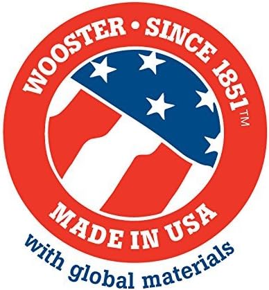 Wooster Brush 5221 2.5 inch Silver Tip Angle Sash Paintbrush, Pack of 6