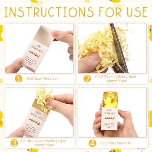 12 Sets Duck Positive Gifts You're Ducking Great Party Favors