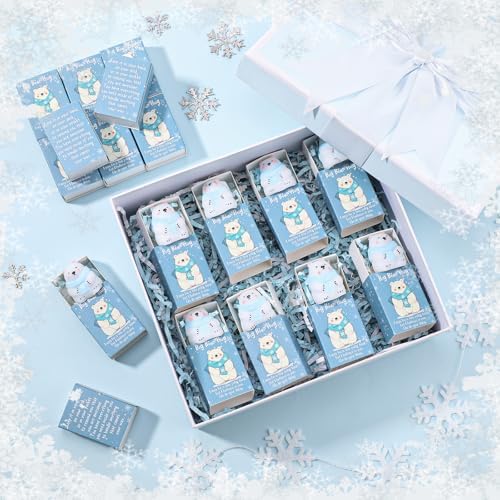 36 Sets Winter Positive Gifts Bear Hug Party Favors with Boxes