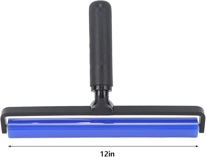 Sticky Glue Roller, Silicone Cleaning Roller for LCD Screen, Washable Reusable, Dust Remover (12 Inch)