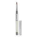 Mia Secret PREMIER NAIL BRUSHES 100% Kolinsky Hair MADE IN USA Prenium Nail Art Brushes (Silver, 4 OR (3D))