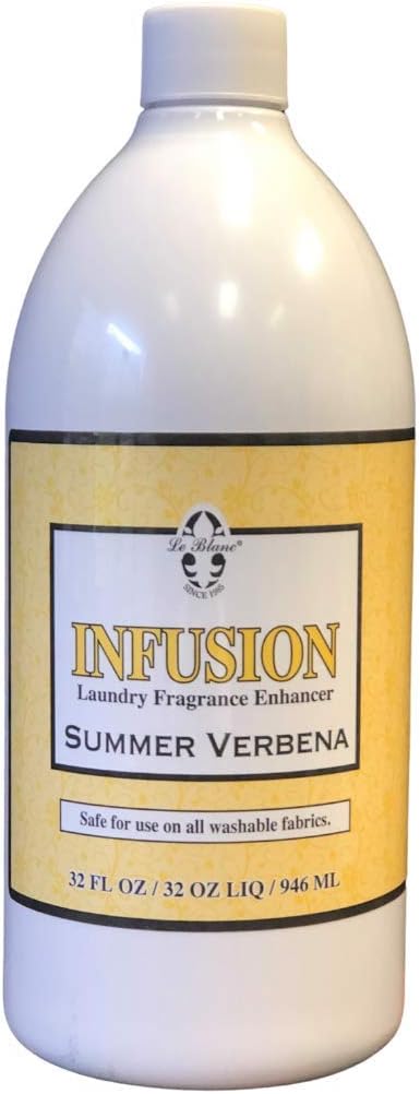 Le Blanc® Summer Verbena Infusion - Luxury Fragrance Enhancer for the Washer- 32 oz. (1 pack)