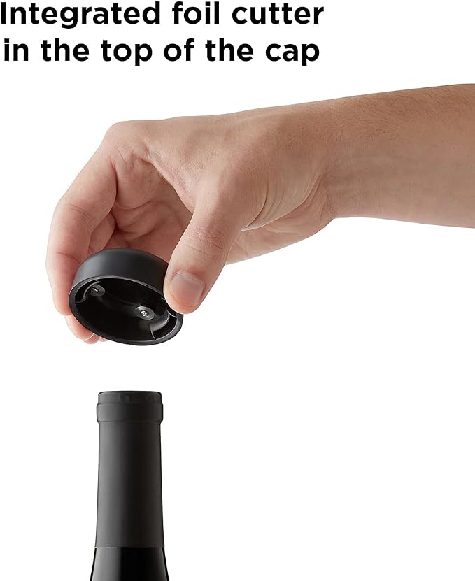 Rabbit Automatic Electric Corkscrew-Hands-Free Wine Opener with Integrated Foil Cutter,Rechargeable Cordless Electric Bottle Opener for All Cork Types-Barware Essential & Kitchen Tools (Pack of 12)