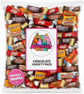 Chocolate Party Favor Candy Mix - 15 lb Stuffers Candy Bulk - Goodie Bag Stuffers for Kids Party Favors - Chocolate Candy Variety Pack Bulk - Bulk Candy Individually Wrapped Candies - Halloween - Cold Pack Included