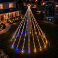 15.7Ft Outdoor Smart Christmas Lights with Flagpole Yard Decor