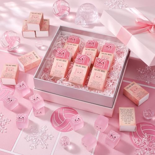 24 Sets Volleyball Gifts Cool Volleyball Party Favors with Support Boxes