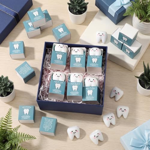 72 Sets Dental Gifts Tooth Toys with Boxes, You are Awesome Party Favors