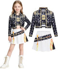 Kids Pop Star Hunter Costume Girls Halloween Costumes with Accessories Set