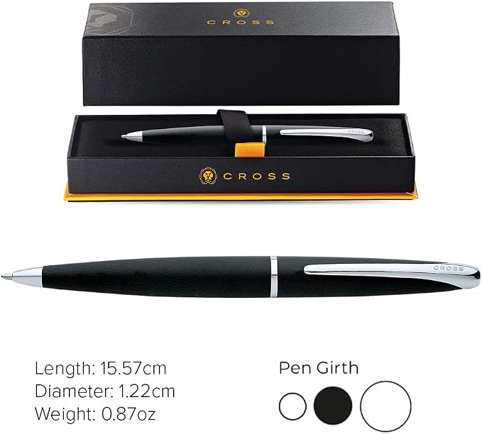 Cross ATX Basalt Black Ball-Point Pen