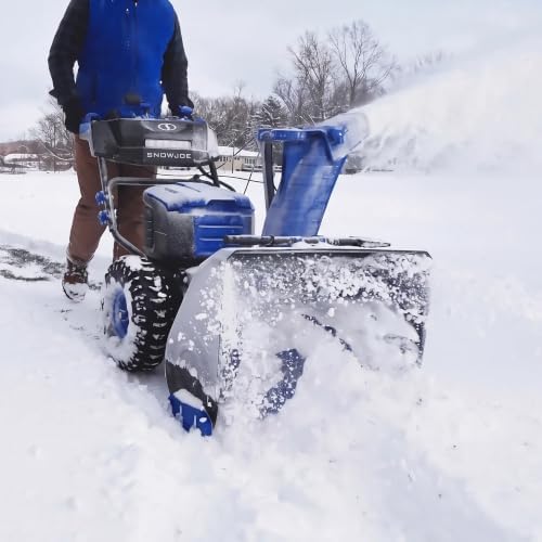 Snow Joe 24" 96V Max Cordless Self-Propelled Snow Blower with 4 Batteries