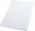 Winco 12" x 18" White Heavy-Duty Plastic Cutting Board (Set of 6) | Dishwasher safe, Stain resistant, Minimizes dulling, Great for Charcuterie, Cheese, Appetizers and Buffet Displays
