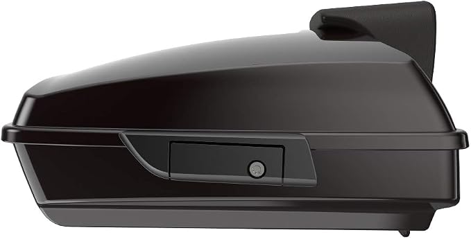 Advanblack Road Glide Tour Trunk Pack Black Forest Razor Tour Trunk Pack Backrest Pad for '97-'25 Harley Touring Road King Street Glide Electra Glide CVO models