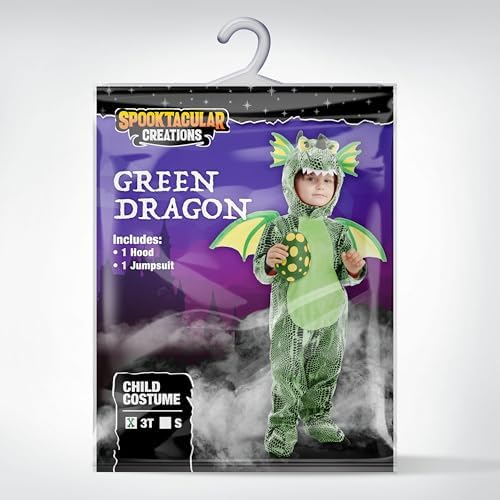 Spooktacular Creations Halloween Dragon Costume Toddler, Dinosaur Costume Kids with Eggs for Baby Halloween Dress Up Party
