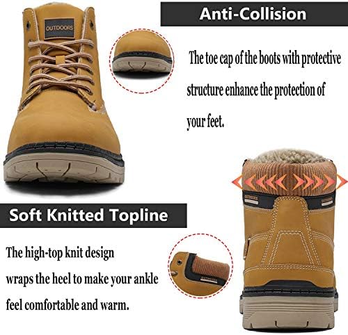Eagsouni Mens Womens Winter Snow Boots