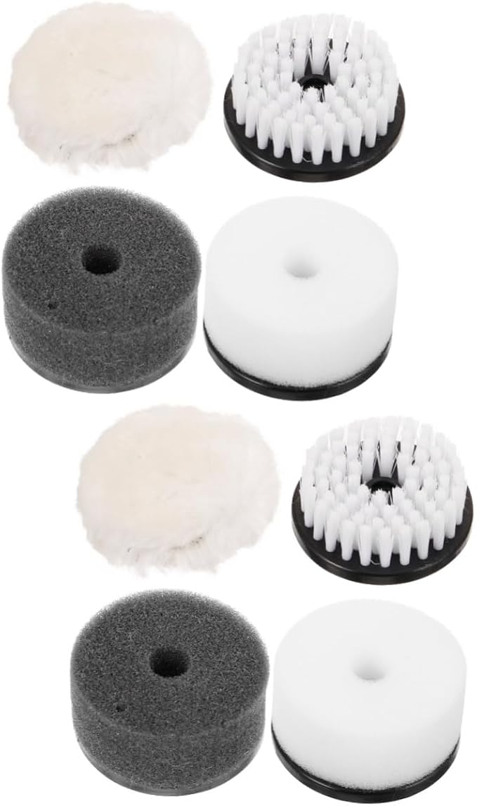 FRCOLOR 8pcs Shoe Brush Includes Polishing Brush Cleaner for Shoe Care and Portable Cleaning Attachments for All Types