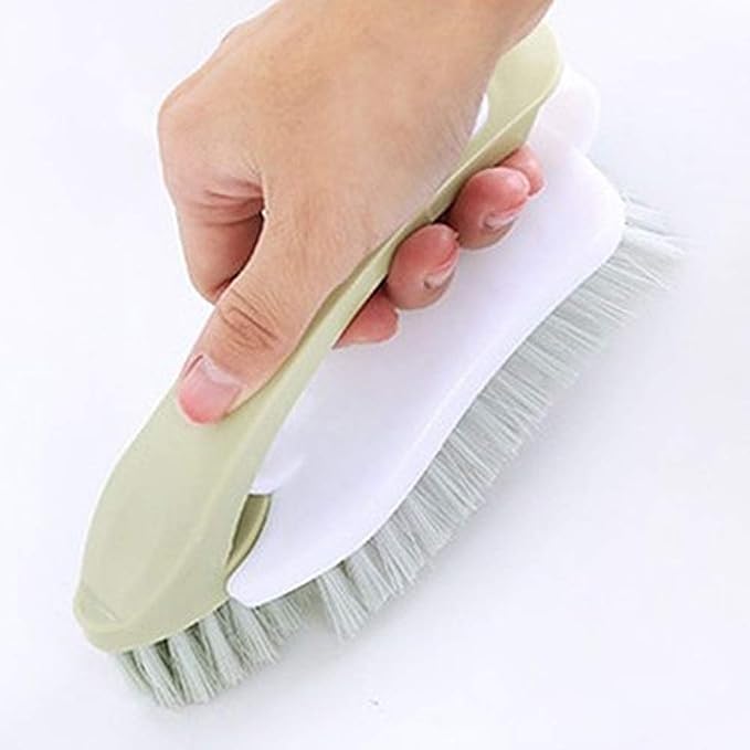 Multi-Functional Laundry Tool Sneaker Shoes Cleaning Boot Brushes Cleaner 2 in 1 Home Plastic Scrubbing Brush