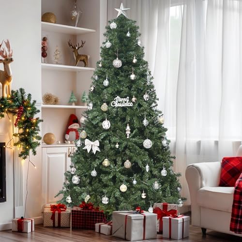 YITAHOME 9ft Green Spruce Artificial Christmas Tree with 2028 Branch Tips