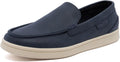 Nautica Men's Slip-On Loafers Casual Moc Toe Sneakers Boat Shoes Slipper for Men – Lightweight & Comfortable - Derwin