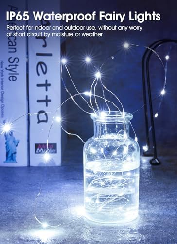 Brightown 24 Pack Fairy Lights Battery Operated for Christmas Decoration