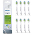 Philips Sonicare Optimal Whitening White BrushSync Heads (Compatible with All Philips Sonicare Handles), 8 Count (Pack of 1)