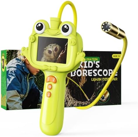 Borescope Camera for Kids, STEM Toy for 3+ Years Boys Girls