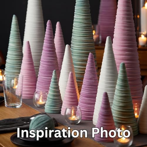 Pink Velvet Trees Set of 3, Valentine's, Teen Girls Room, Coquette Room Decor, Aesthetic Mantel Accent, Cozy Gifts for, Tabletop Glam (Pink)