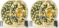 Ollny Christmas Lights 1000 LED 330 FT, IP67 Waterproof Plug in Christmas Tree Lights with Remote, 8 Modes, 3 Timers, Dimmable, House Xmas Indoor Decorations String Light (Warm White) (Pack of 2)
