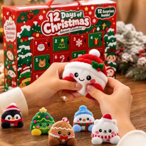 Mystery Dumpling Advent Calendar Christmas Fun Dumpling for Adult Gifts