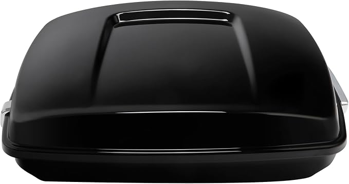 TCMT 5.5" Razor Motorcycle Trunk Box W/Latch Key Fits For Harley 2014-2025 Touring CVO Road King Road Glide Street Glide Electra Glide Pack