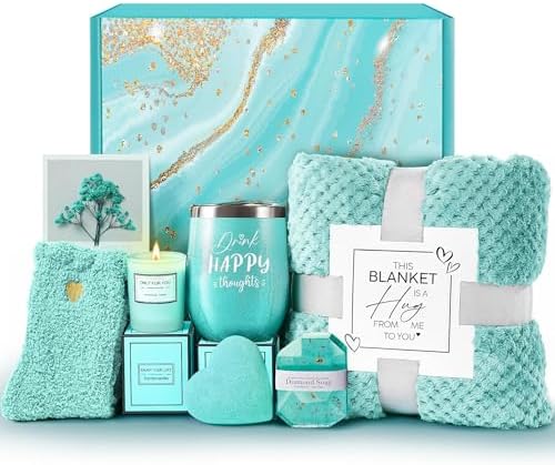 Gift Basket for Women Birthday Christmas Unique, Self Care Package