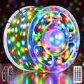 Ollny Christmas Lights Outdoor 1200 LED 393FT, Multicolor Fairy Lights