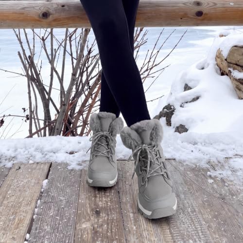 DREAM PAIRS Waterproof Winter Snow Boots for Women