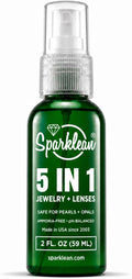 SPARKLEAN Jewelry Cleaner Spray 2oz · Pocket + TSA Travel Ring Cleaner · Safe on Gold, Silver, Diamond, Pearl · Anti-Fog Eyeglass + Lens Spray · Ammonia-Free pH-Balanced · Made in USA Since 2003