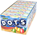 DOTS Gummy Candy, Tropical Flavors, 2.2oz Box (Pack of 24)