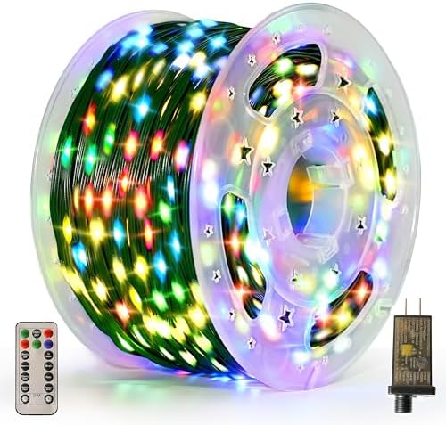 264FT Multicolor Christmas Lights, 800 LED Halloween String Lights
