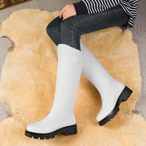Women's Snow Boots Knee High Warm Winter Shoes