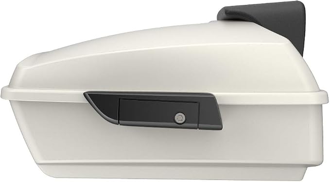 Advanblack Road Glide Tour Trunk Pack Bonneville Salt Denim Chopped Tour Trunk Pack Backrest Pad for '97-'25 Harley Touring Road King Street Glide Electra Glide CVO models