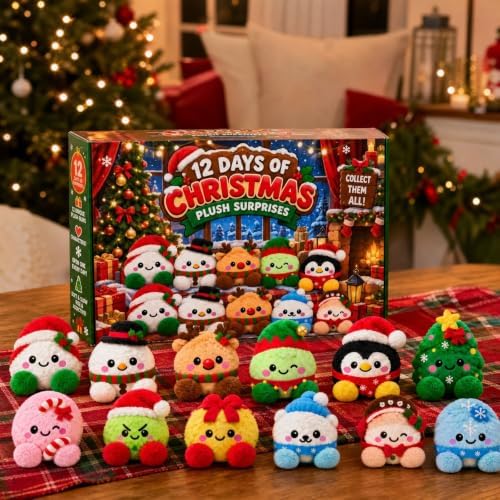 12 Days Advent Calendar 2026 Christmas Fun Dumpling for Adult Gifts