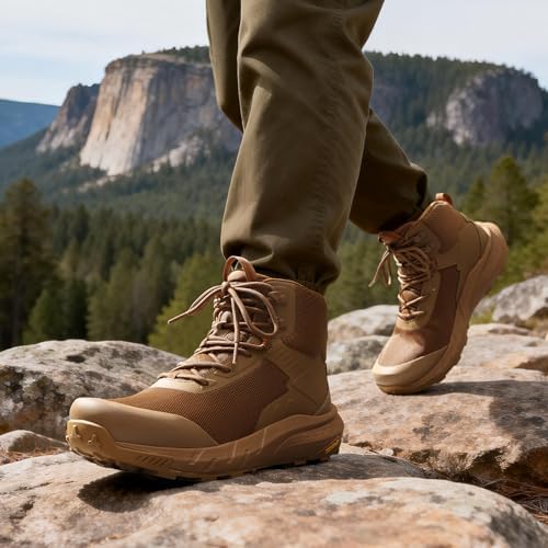 NORTIV 8 Men's Waterproof Military Tactical Work Boots
