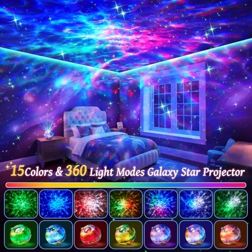 One Fire Galaxy Projector Whimsy Celestial Decor Dorm College Lamp