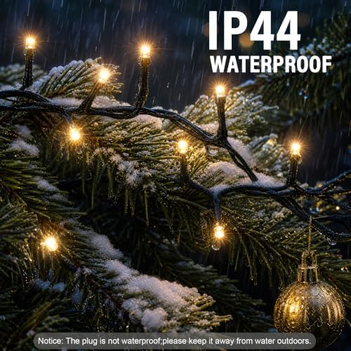TW SHINE 66FT Smart Color Changing Christmas Halloween Lights Connectable