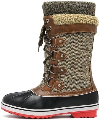 DREAM PAIRS Women's Waterproof Winter Snow Boots