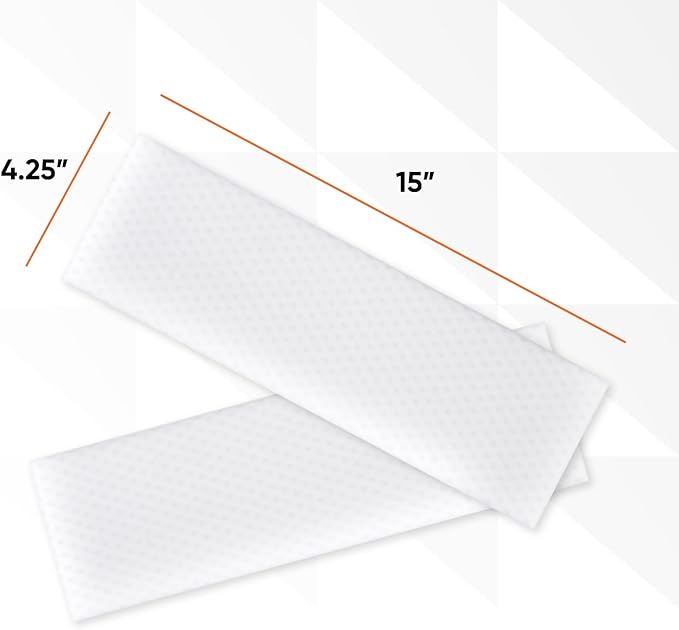 Superio Miracle Eraser Mop Refill Head Replacement Miracle Mop Pads (6 Pack)