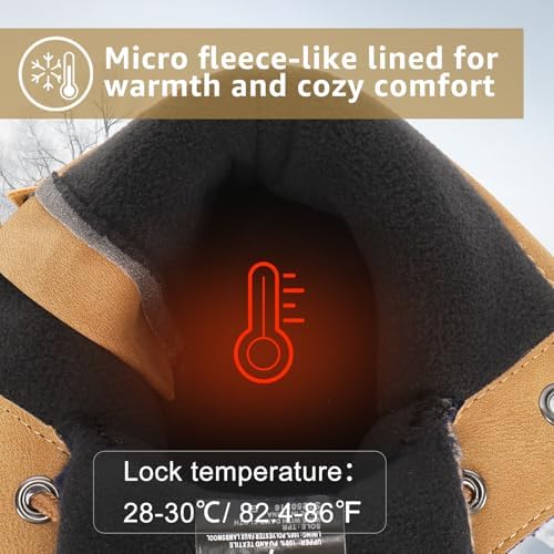STQ Duck Boots for Women Waterproof Winter Boots Insulated Snow Boots