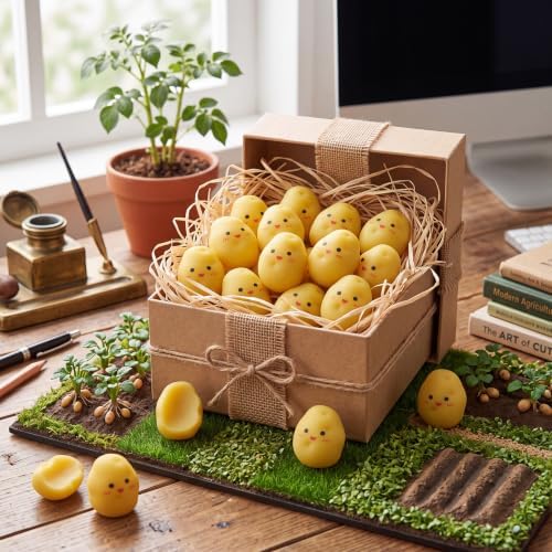 Thenshop 20 Pcs Potato Soft Stress Fidgets Gift