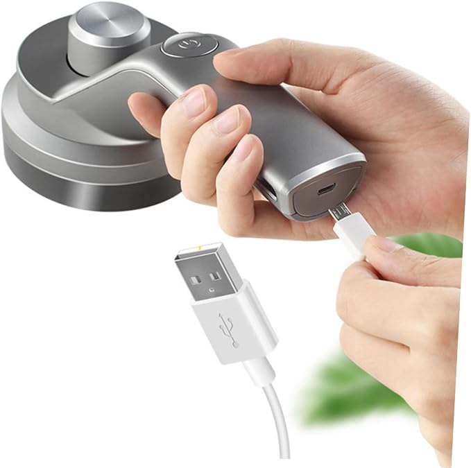 NOLITOY Electric Lint Remover and Fuzz Shaver USB Rechargeable Mini Clothes and Fabric Trimmer for Sweaters and PET Hair Portable and Lightweight for Travel