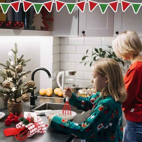 Qinyoung 60pcs/12sets Christmas Baking Gift Set with Whisk Spatula