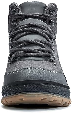 Wondamo Men's Snow Boots Lightweight Waterproof Winter Cold Weather Shoes