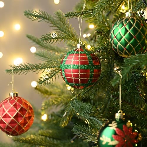 Valery Madelyn 16ct Christmas Tree Decorations Ball Ornaments 3.15 Inches