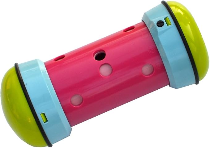 PIPOLINO Cat S Blue, Green and Pink - Mobile Adjustable Dry Food Dispenser